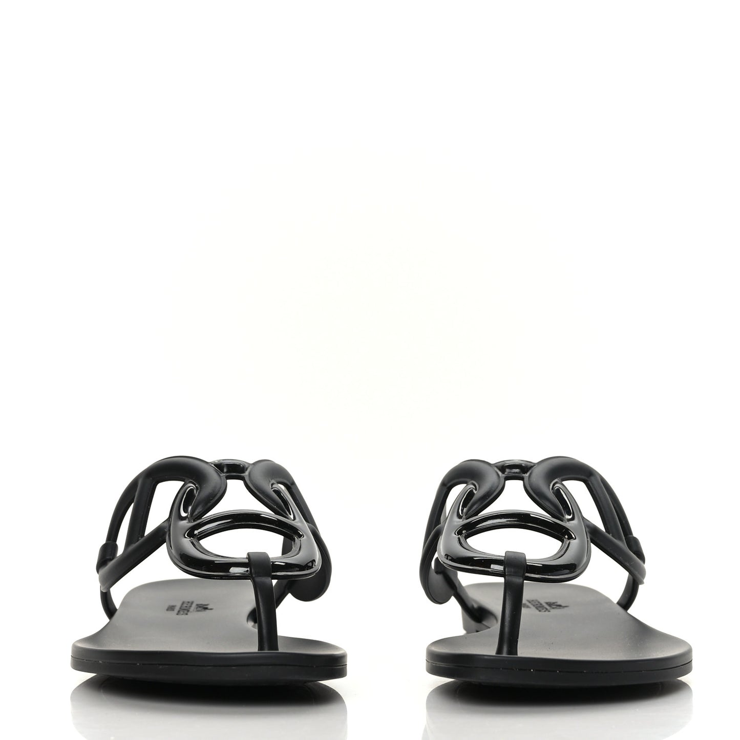Rubber Womens Egerie Sandals 38 Black