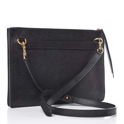 Gucci Calfskin Kingsnake Print Messenger Black 3 of 11