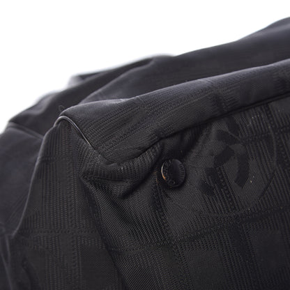 Chanel Nylon Large Travel Tote Black 10 of 12