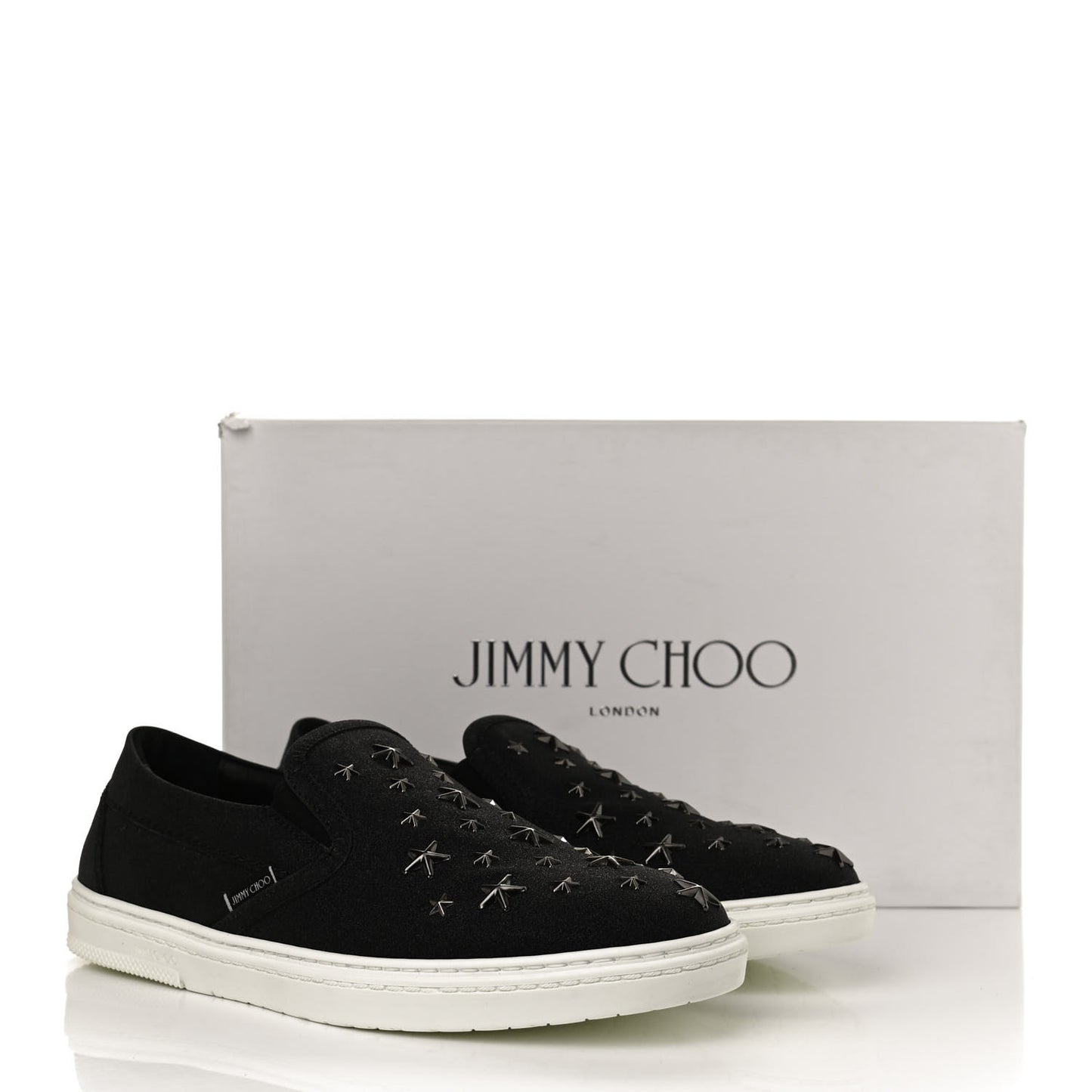 Fine Glitter Suede Mens Grove Sneakers 40.5 Black
