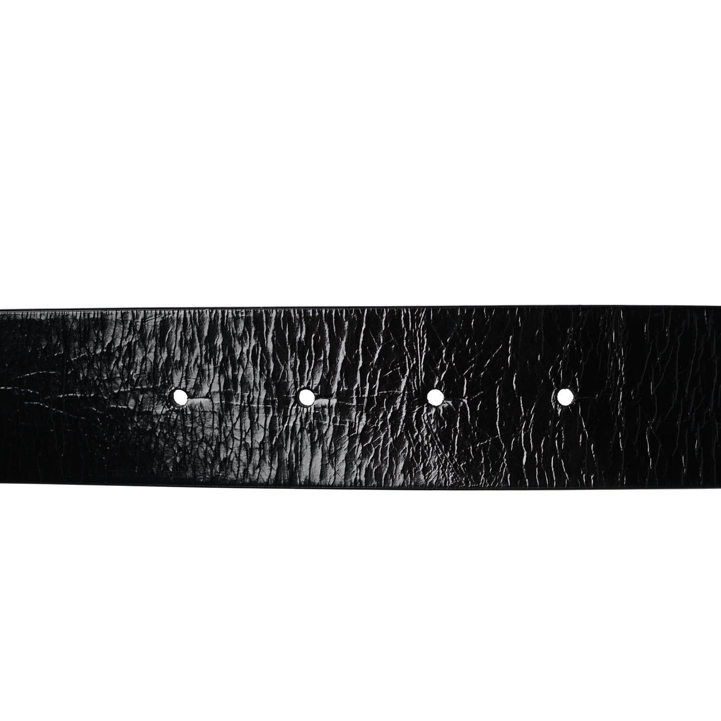 Patent Calfskin CC Reversible Belt 90 Black White