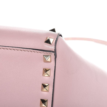 Valentino Garavani Vitello Small Rockstud Double Handle Tote Water Rose 13 of 15