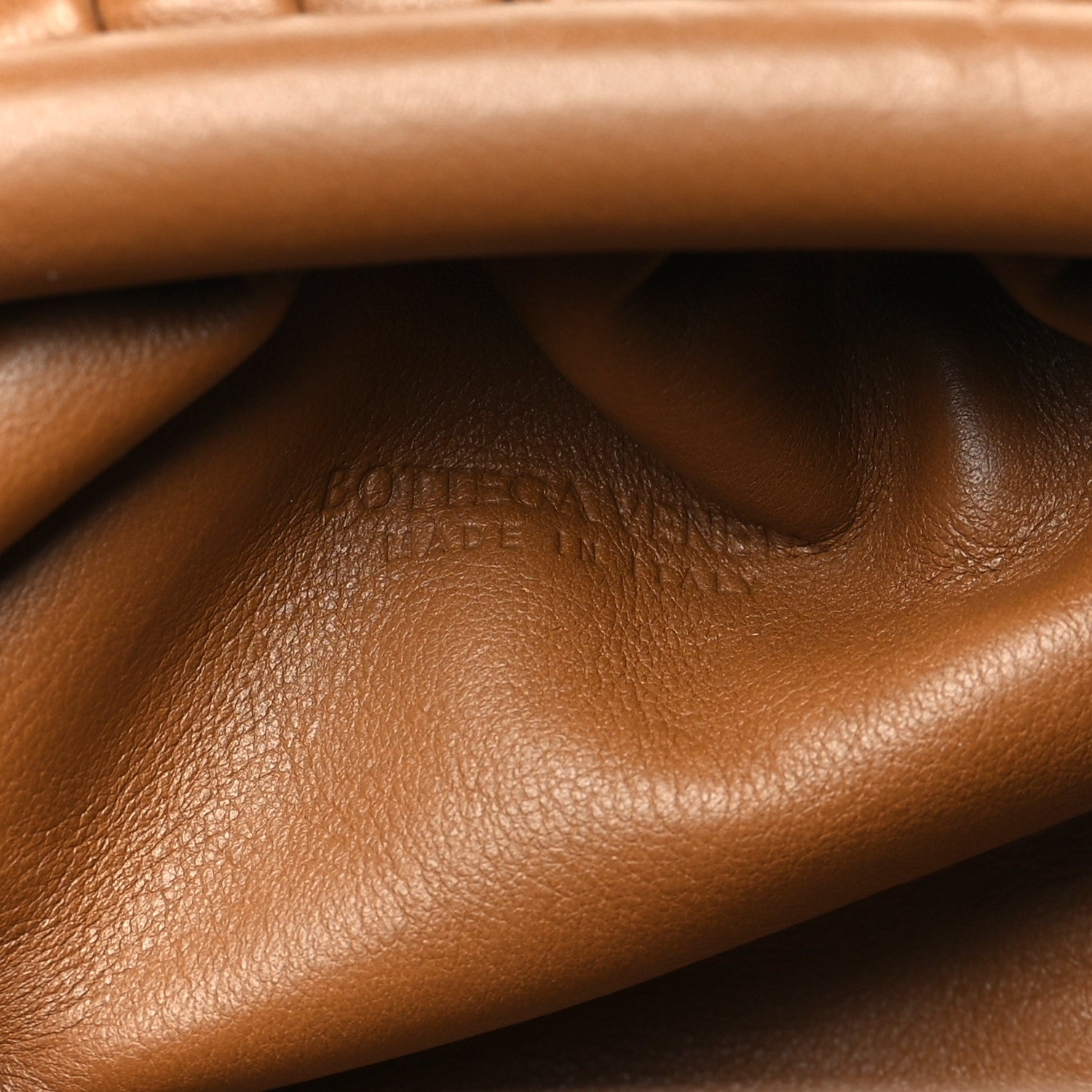 Bottega Veneta Butter Calfskin The Mini Pouch Cammello 6 of 11