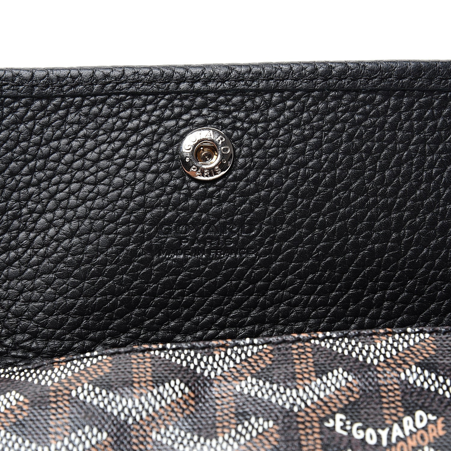 Goyard Goyardine Pouch Black 5 of 5