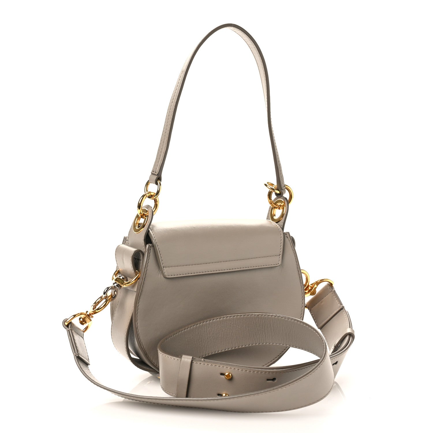 Chloe Calfskin Small Tess Bag Motty Grey 2 of 9