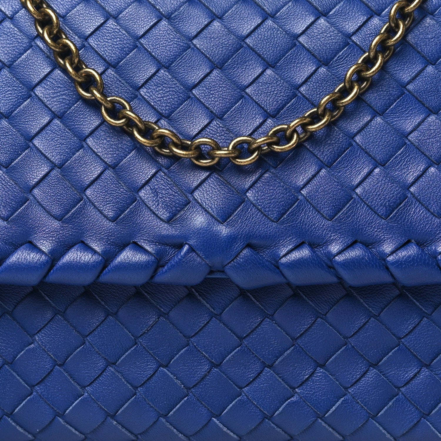 Bottega Veneta Nappa Intrecciato Baby Olimpia Shoulder Bag Atlantic 8 of 10