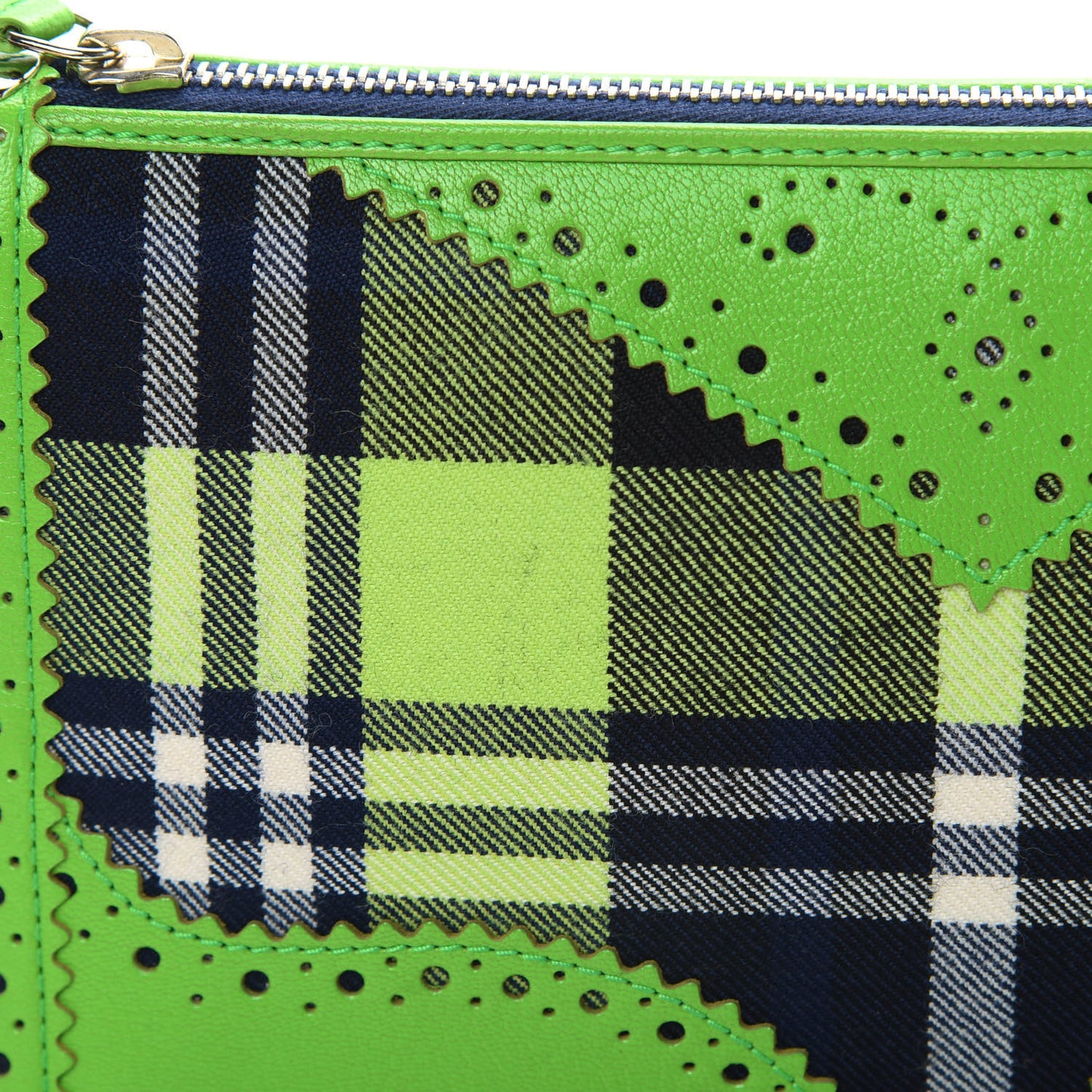 Tartan D'Trick Shoulder Bag Green Black