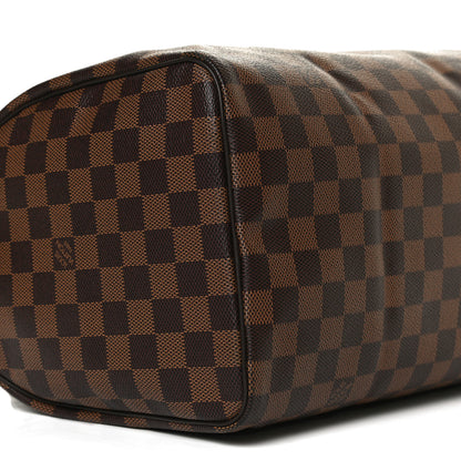 Louis Vuitton Damier Ebene Speedy 30 9 of 12