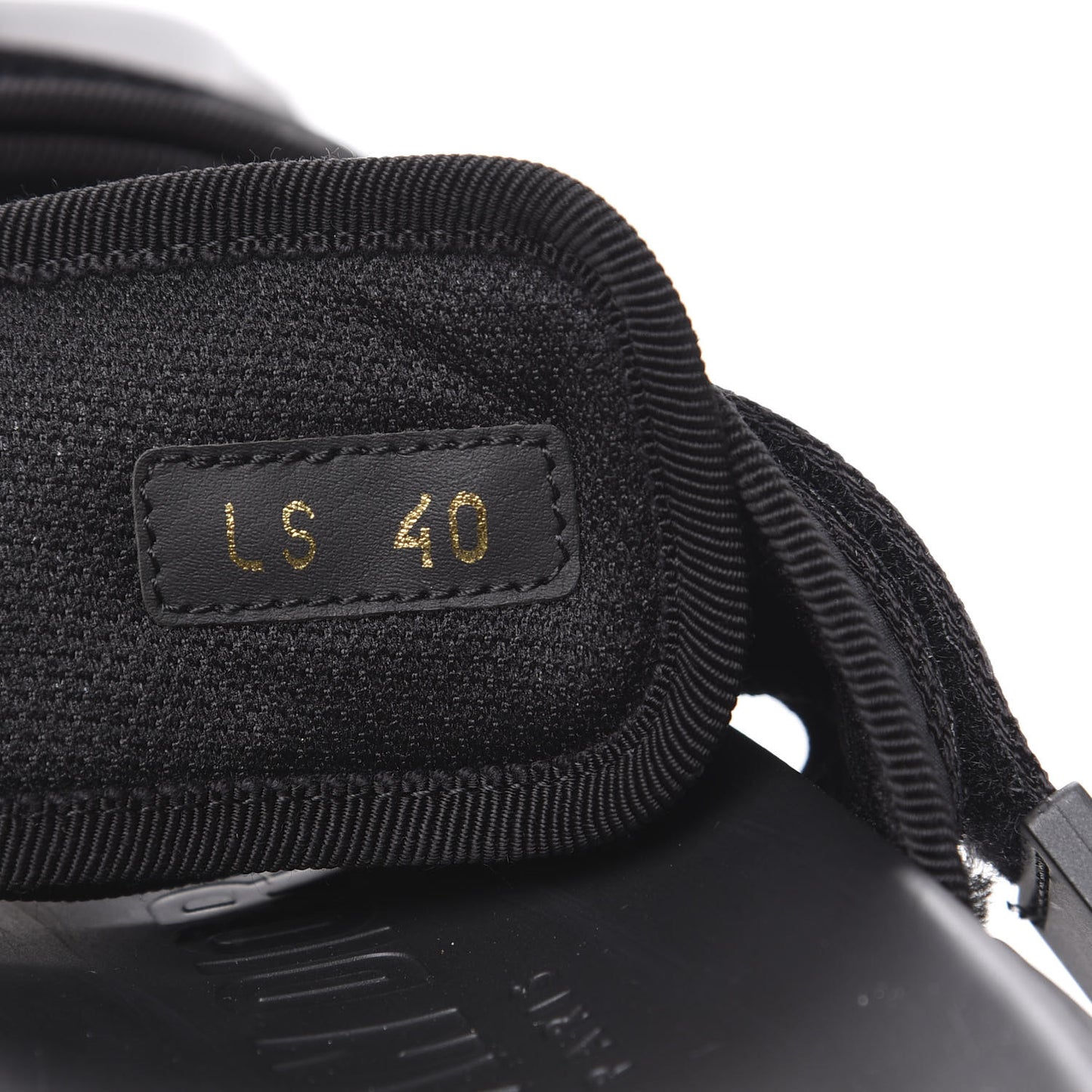 Technical Fabric D-Wander Slide Sandals 40 Black