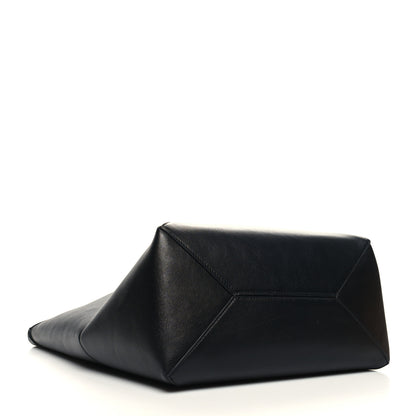 Loewe Shiny Calfskin Medium Puzzle Fold Tote Black 4 of 9