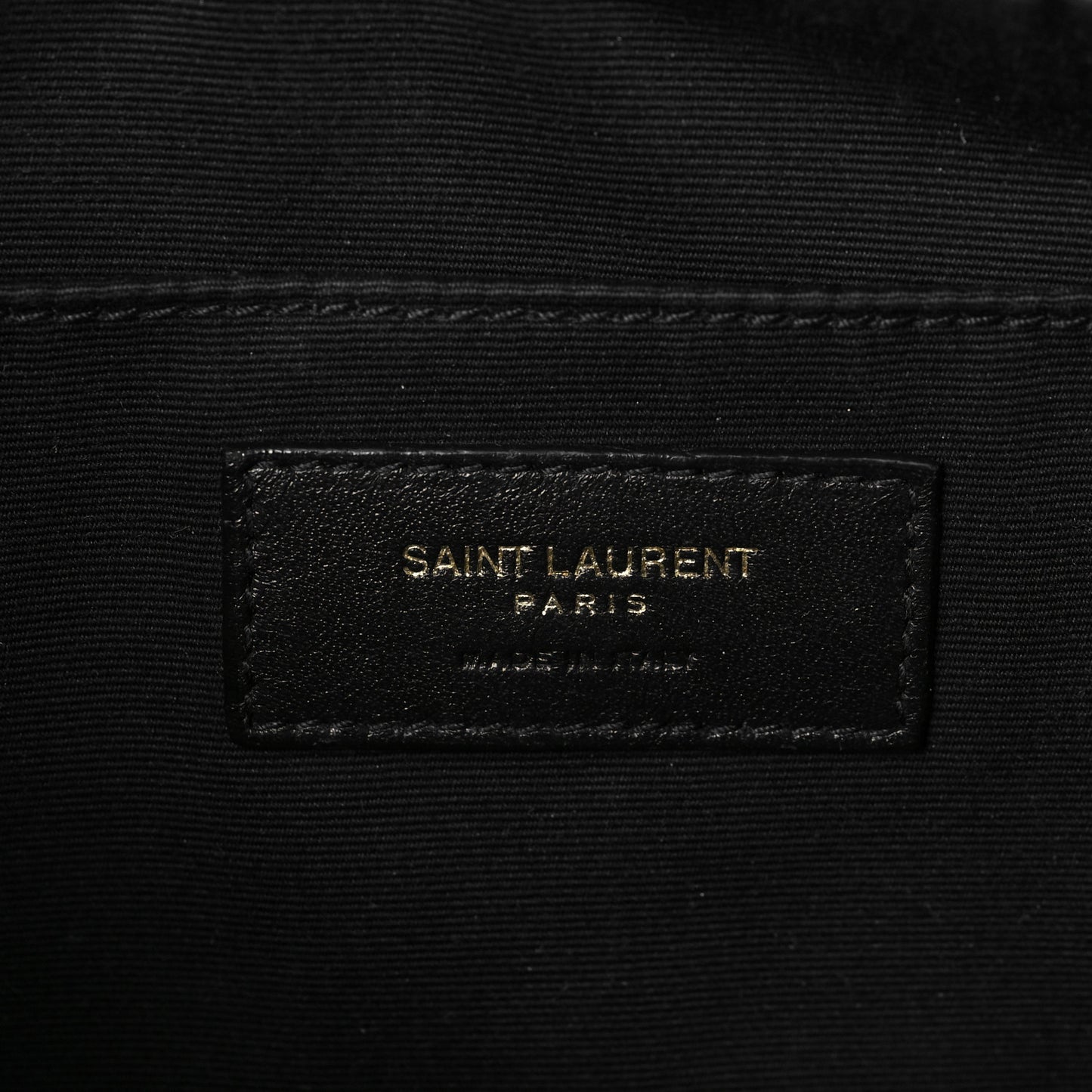 Calfskin Matelasse Monogram Lou Camera Bag Black