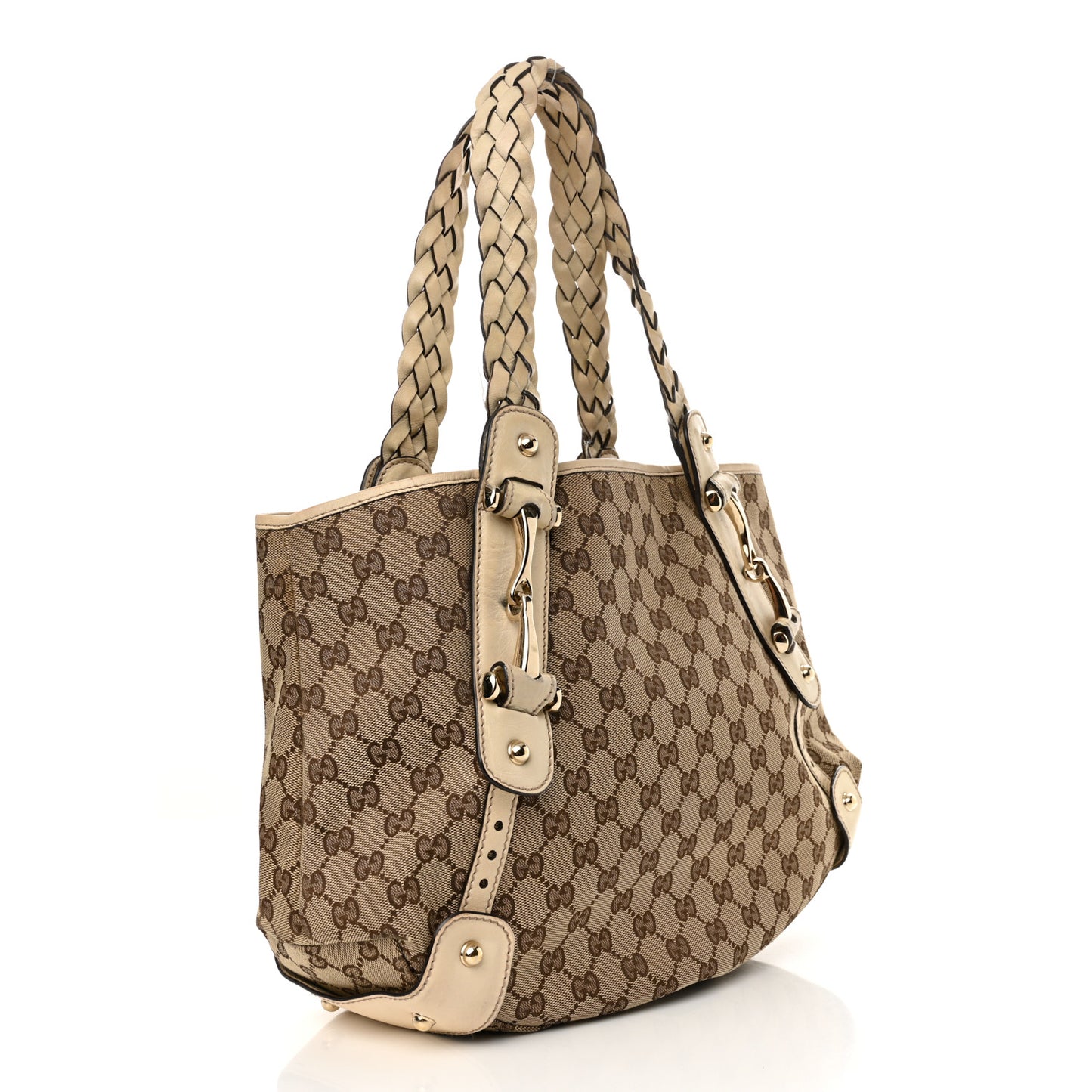 Monogram Small Pelham Shoulder Bag Off White