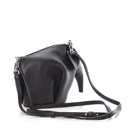 Loewe Calfskin Mini Elephant Crossbody Bag Black 3 of 10