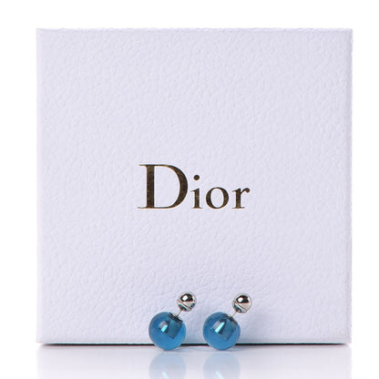 Christian Dior Mise En Dior Tribal Earrings Blue 6 of 6