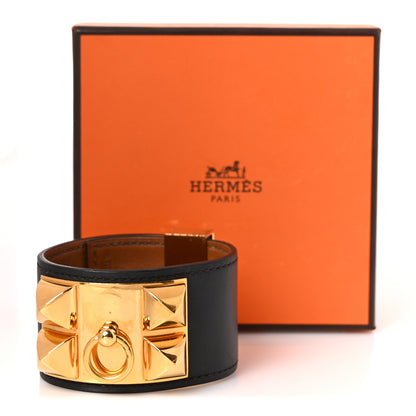 Hermes Swift Collier de Chien CDC Bracelet S Black 7 of 7