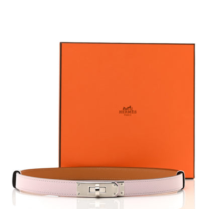 Hermes Epsom Kelly Belt Mauve Pale 5 of 5