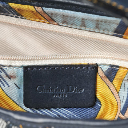 Christian Dior Monogram Saddle Bag Blue 7 of 8