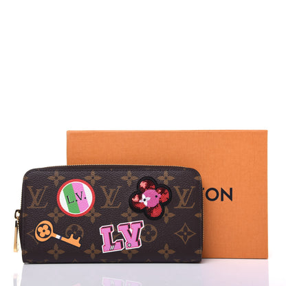 Louis Vuitton Monogram Travel Stickers Zippy Wallet 10 of 10