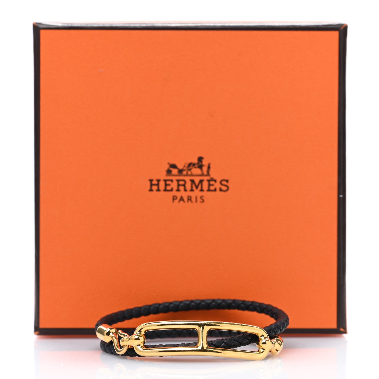Hermes Swift Roulis Double Tour Bracelet Black 5 of 5
