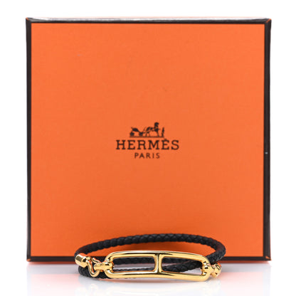Hermes Swift Roulis Double Tour Bracelet Black 5 of 5