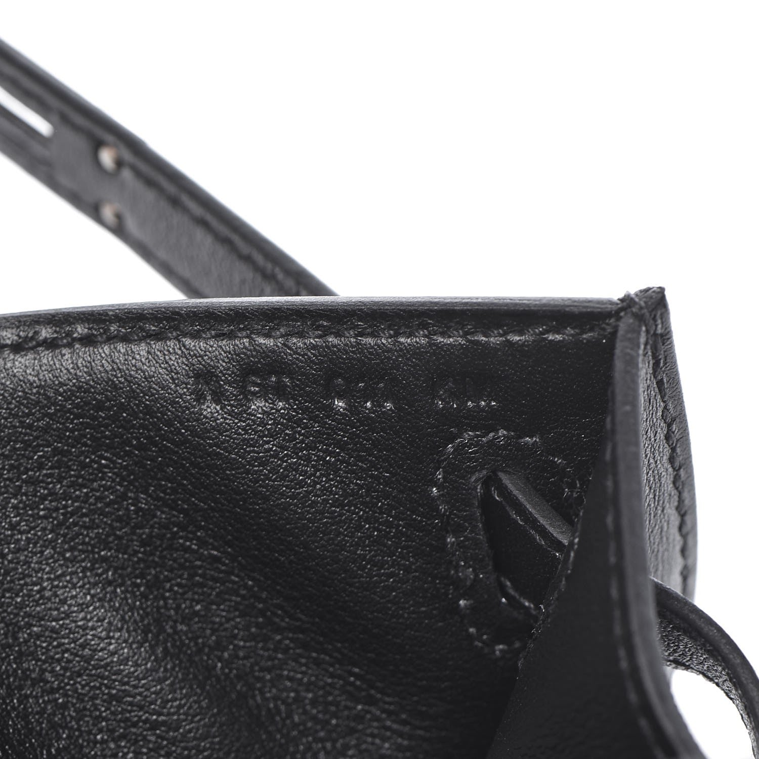 Hermes Swift Kelly Pochette Clutch Black 7 of 25