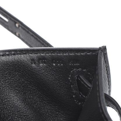 Hermes Swift Kelly Pochette Clutch Black 7 of 25