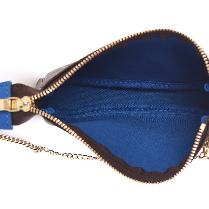 Louis Vuitton Monogram 2019 Christmas Animation Mini Venice Pochette Accessories Blue 5 of 8