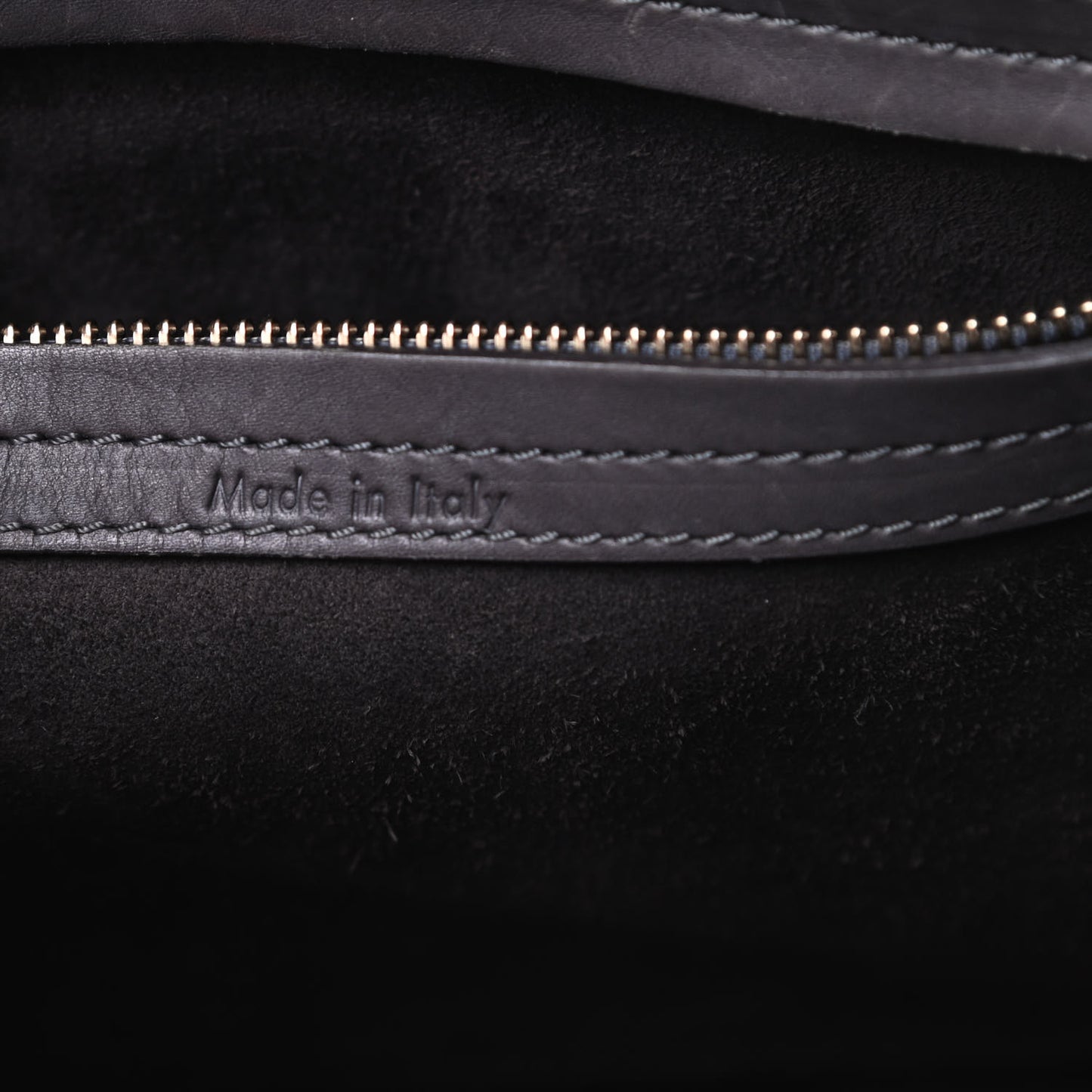 Smooth Calfskin Medium Phantom Luggage Grey