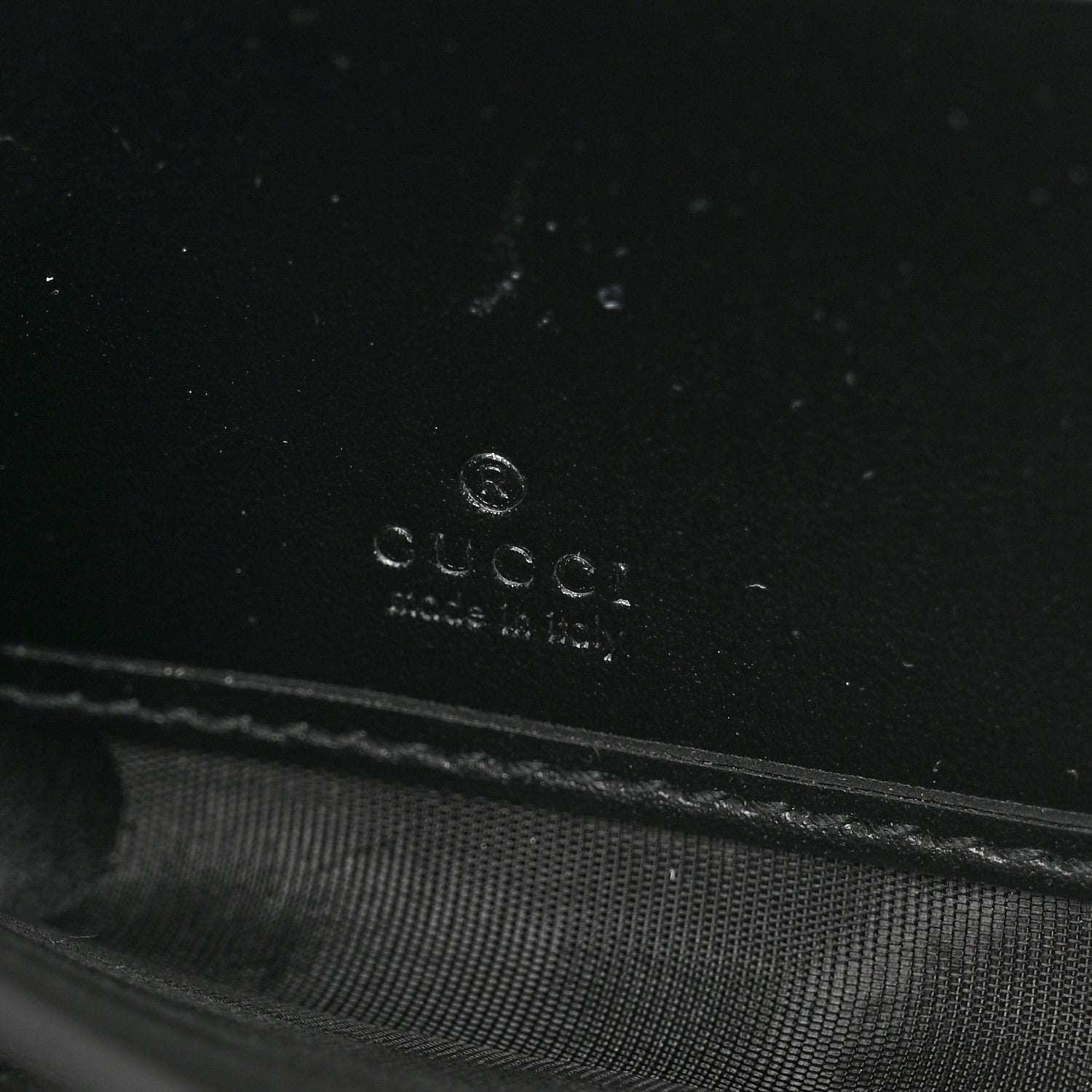 Gucci Calfskin Matelasse GG Marmont Zip Around Wallet Black 6 of 7