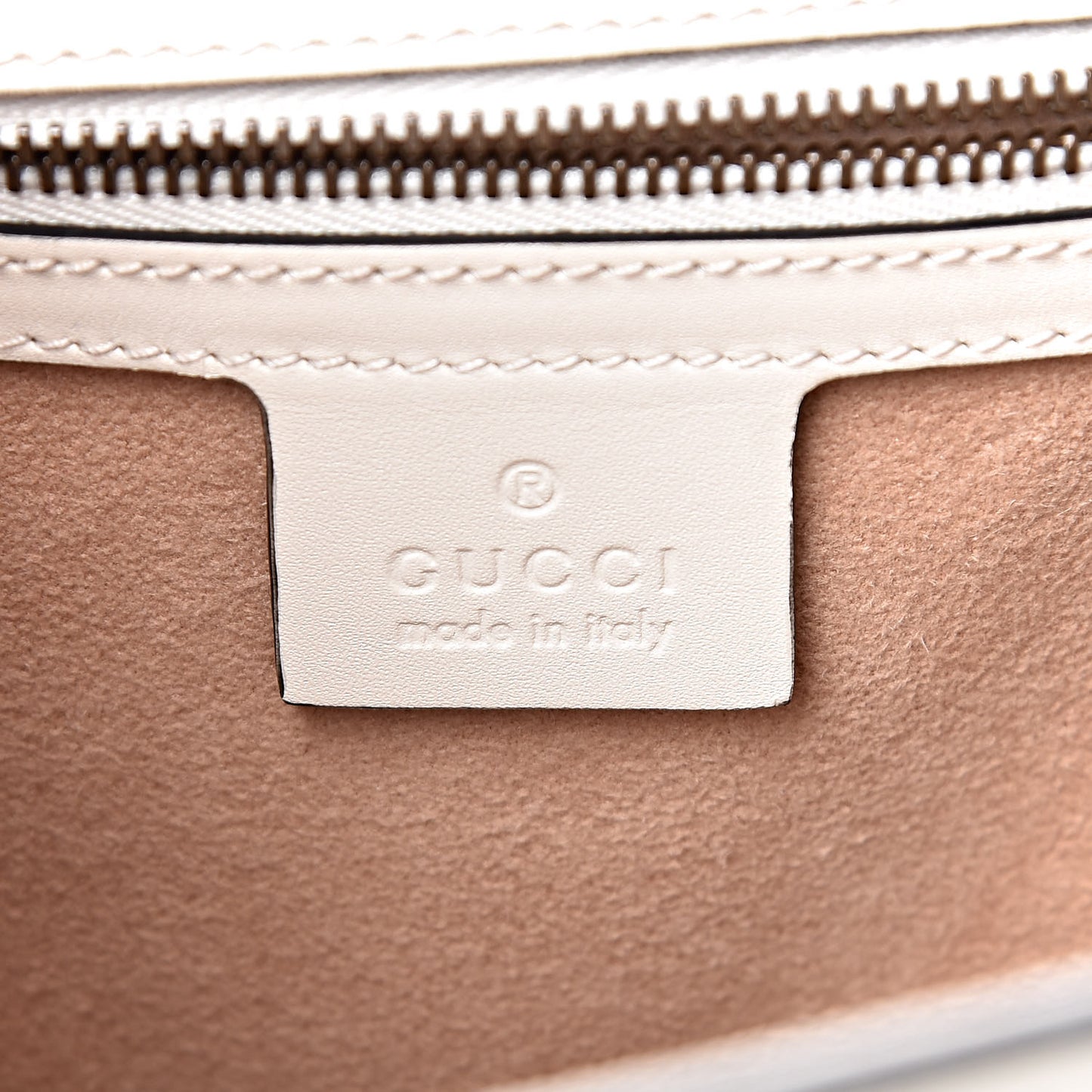 Calfskin Sylvie Web Queen Margaret Shoulder Bag Mystic White Black