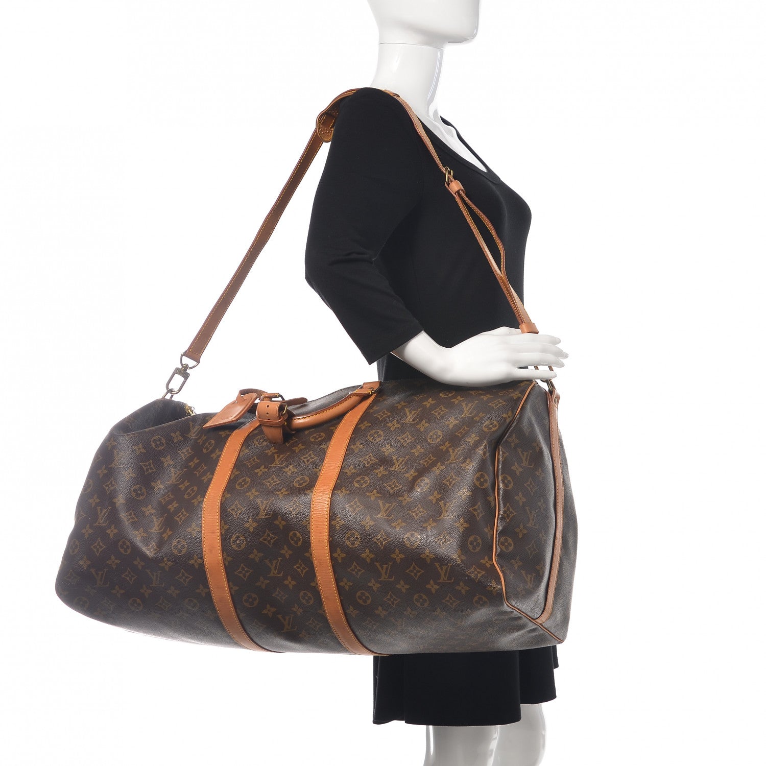 Louis Vuitton Monogram Keepall Bandouliere 60 2 of 21