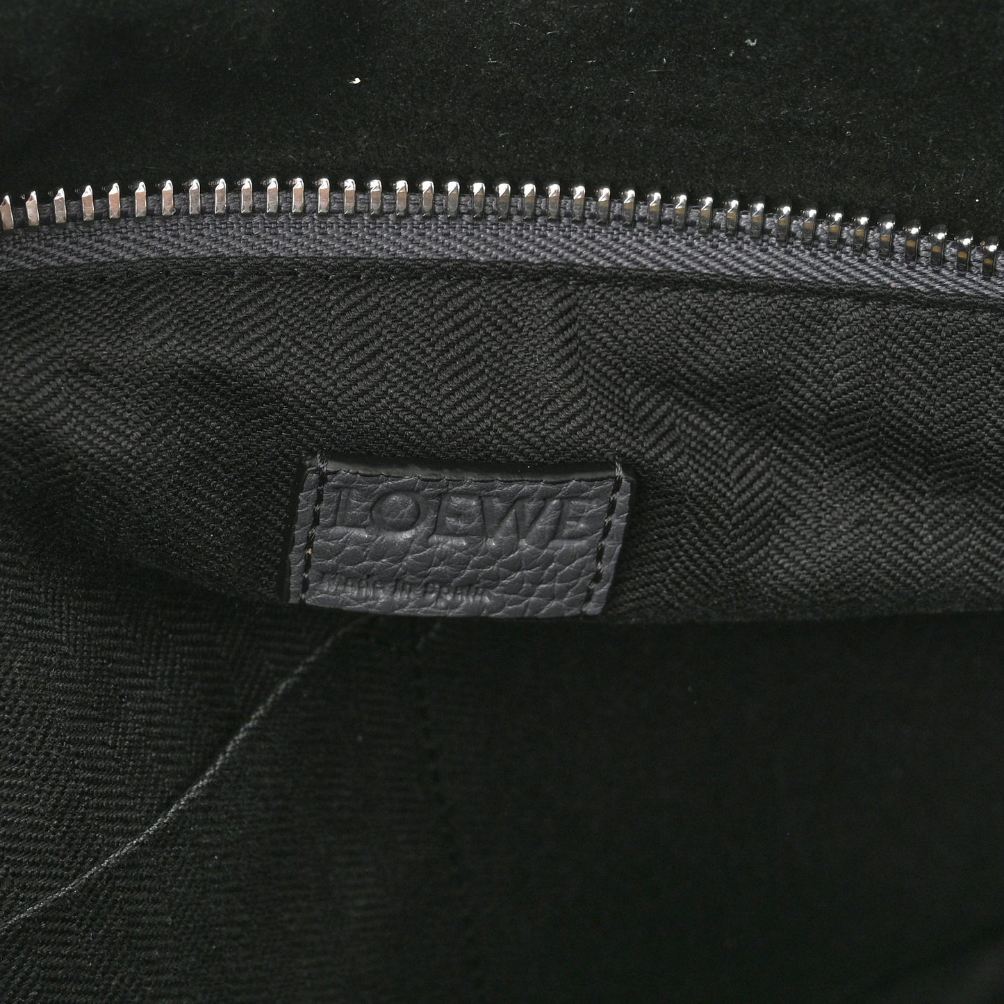 Calfskin Large Puzzle Bag Anthracite