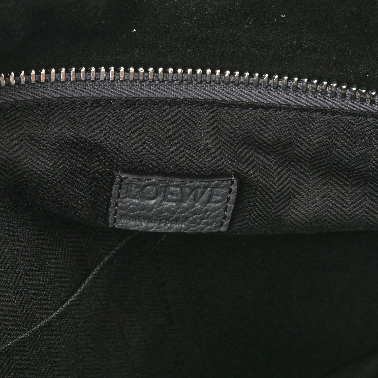Loewe Calfskin Large Puzzle Bag Anthracite 6 of 9