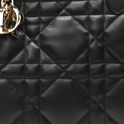Christian Dior Calfskin Macrocannage Medium Toujours Black 9 of 11