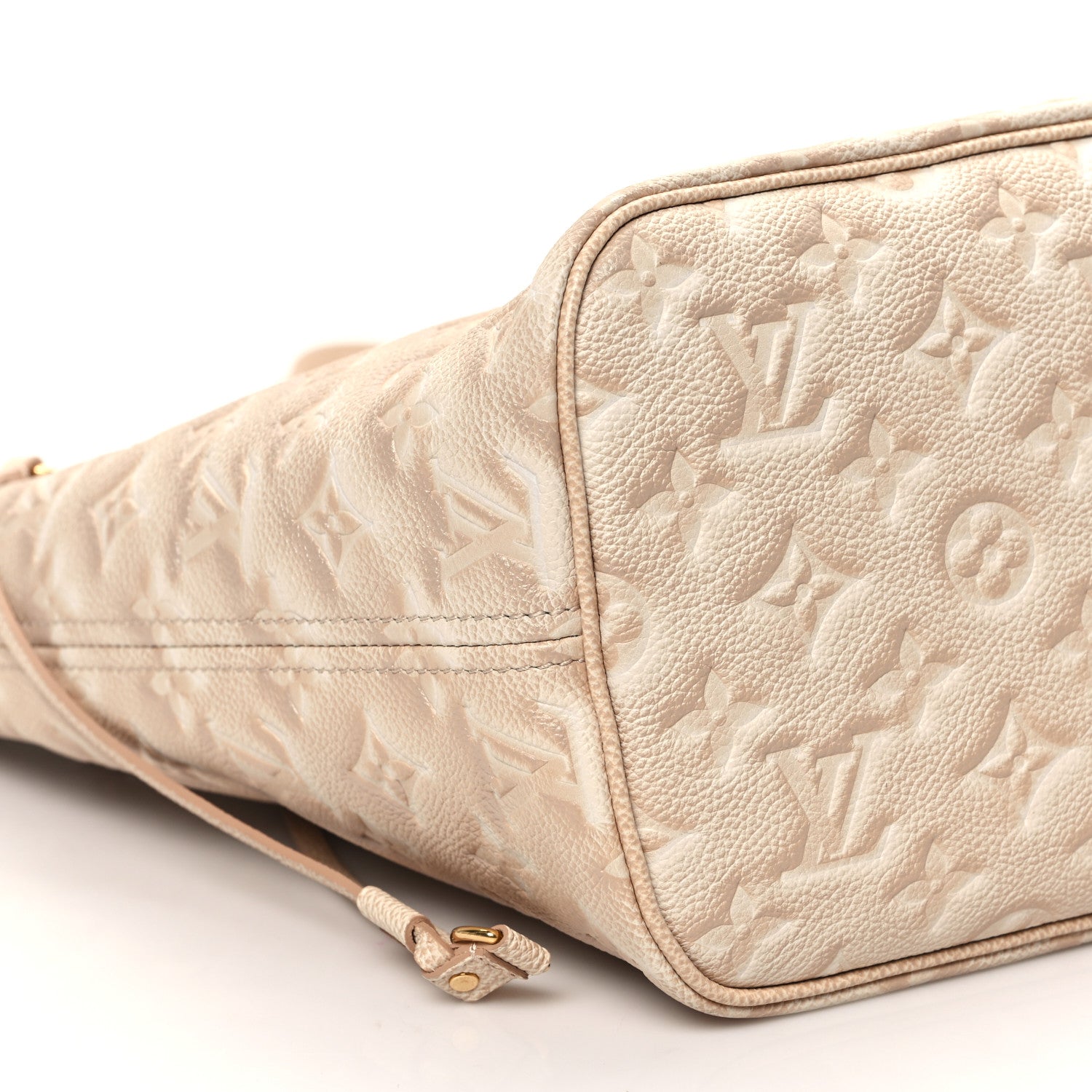 Louis Vuitton Empreinte Monogram Summer Stardust Neverfull MM Beige Clair 8 of 10
