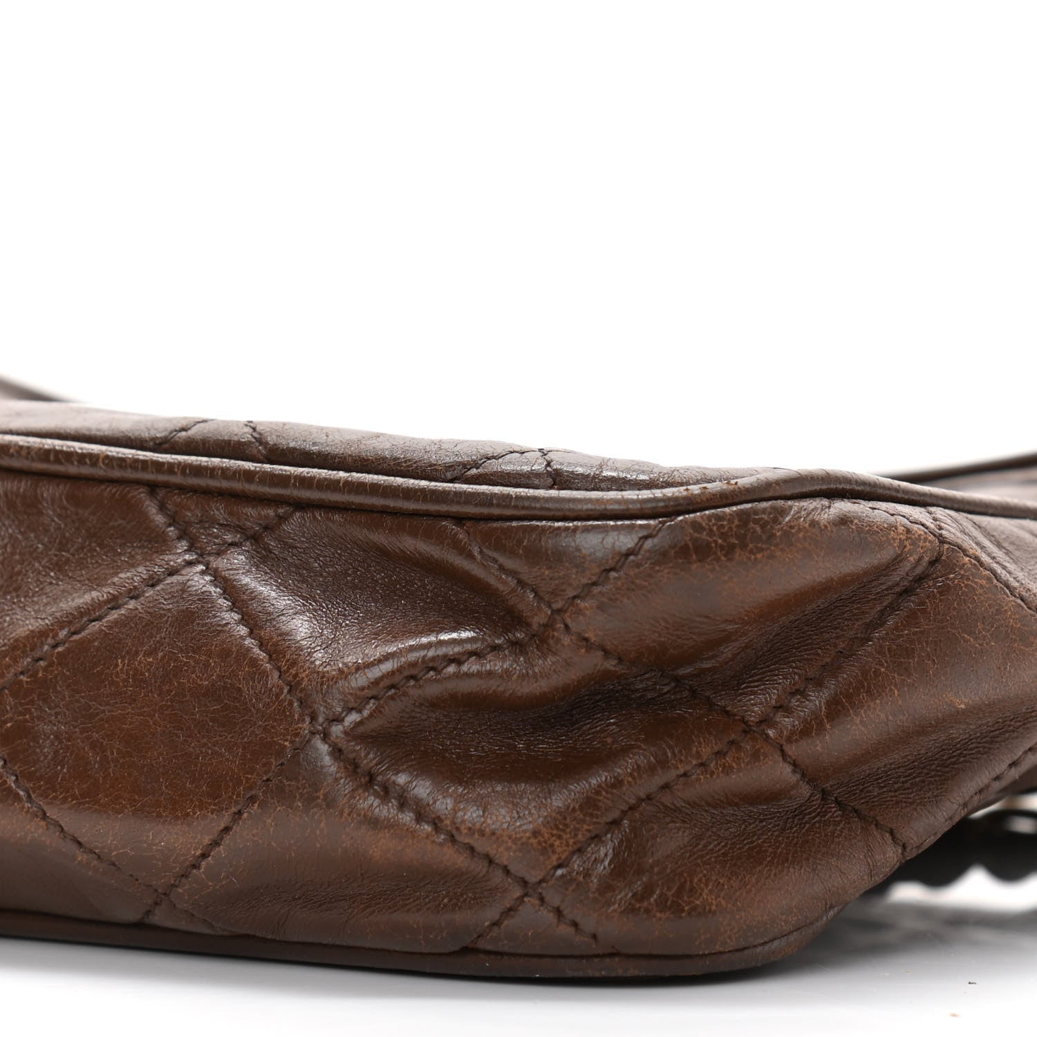 Chanel Lambskin Tassel Camera Case Brown 11 of 16