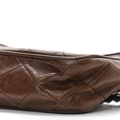 Chanel Lambskin Tassel Camera Case Brown 11 of 16
