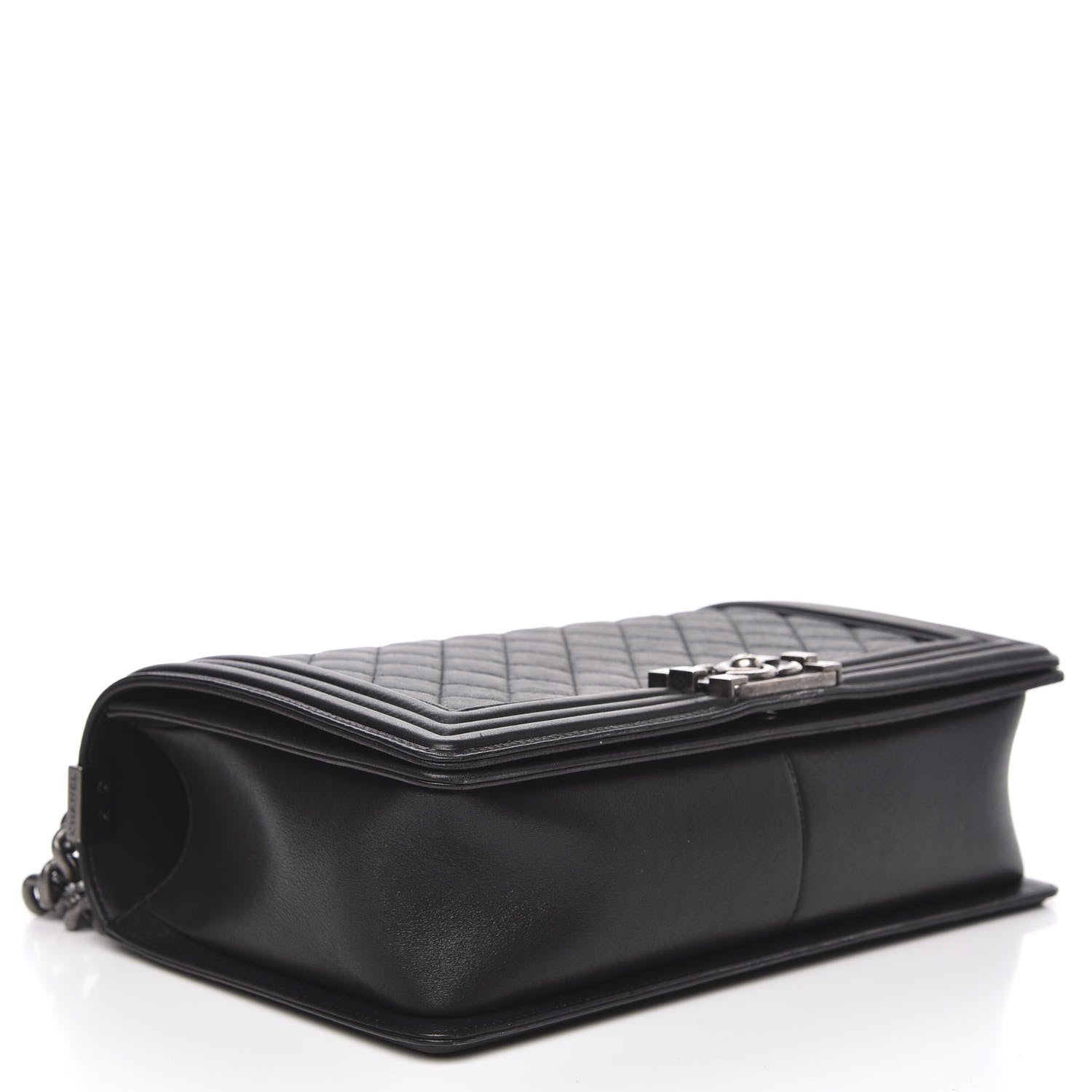 Chanel Calfskin Quilted New Medium Boy Flap Black 4 of 14