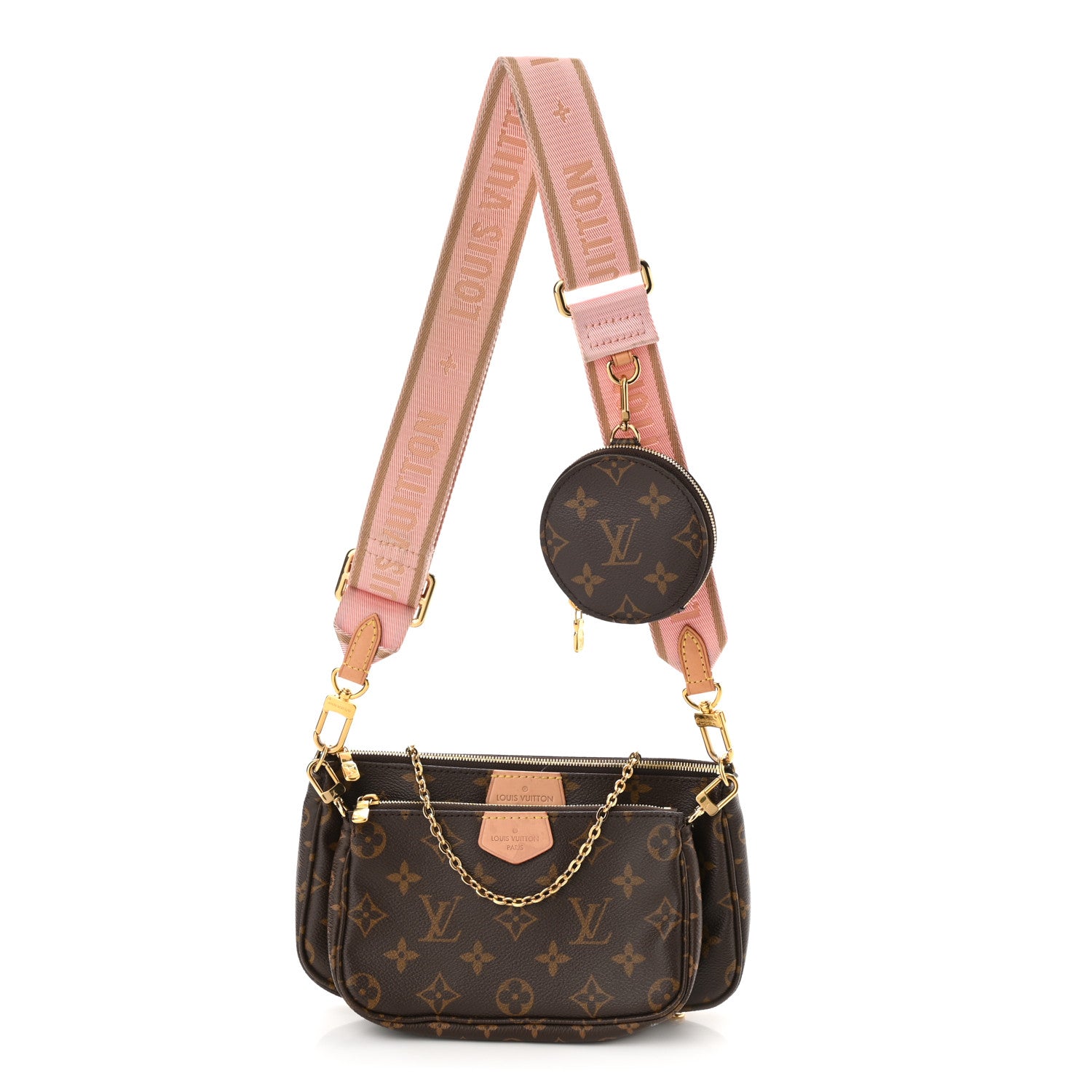 Louis Vuitton Monogram Multi Pochette Accessories Rose Clair 1 of 10