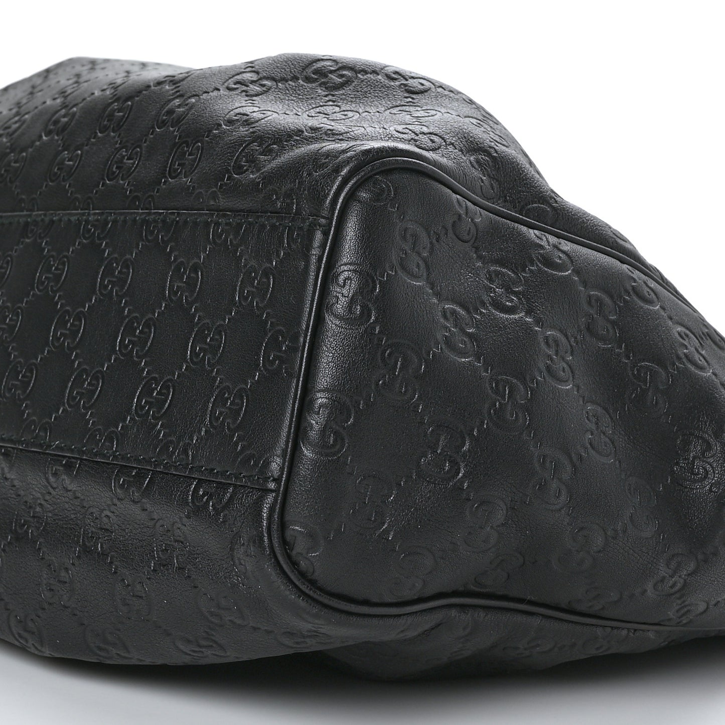 Guccissima Medium Sukey Tote Black