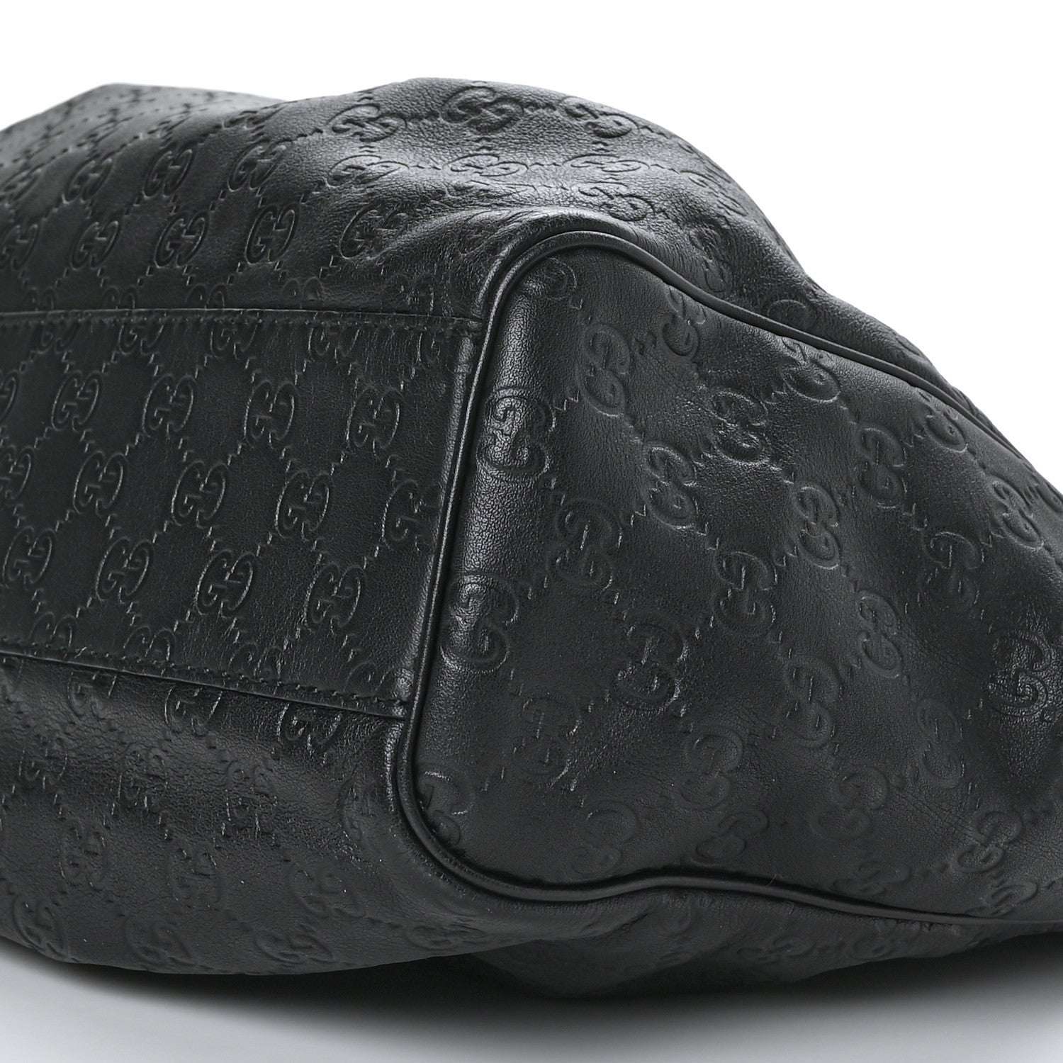 Gucci Guccissima Medium Sukey Tote Black 9 of 9