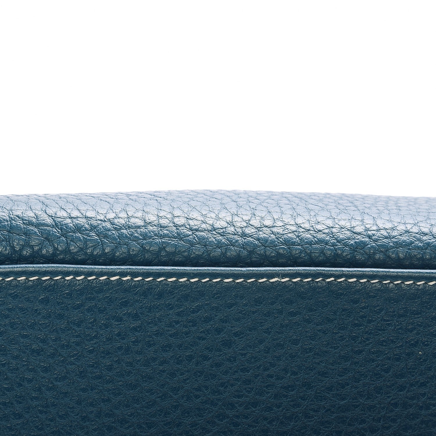 Hermes Taurillon Clemence Kelly Retourne 32 Blue Jean 40 of 40
