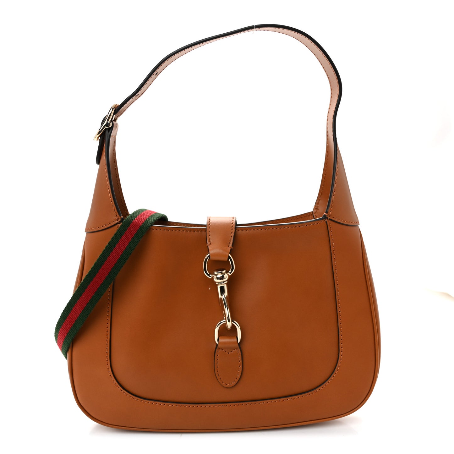 Tritone Calfskin Small Jackie 1961 Hobo Harness Brown