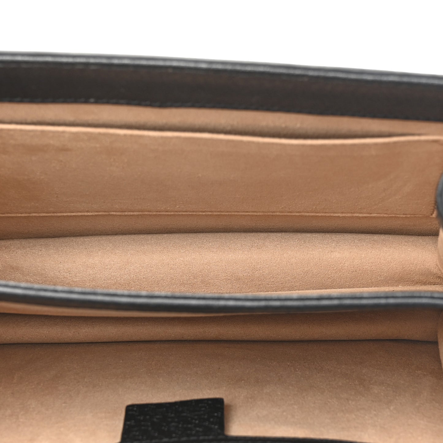 Textured Dollar Calfskin Web Small Ophidia Padlock Top Handle Bag Black