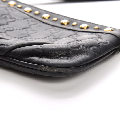 Gucci Guccissima Babouska Wristlet Black 11 of 15