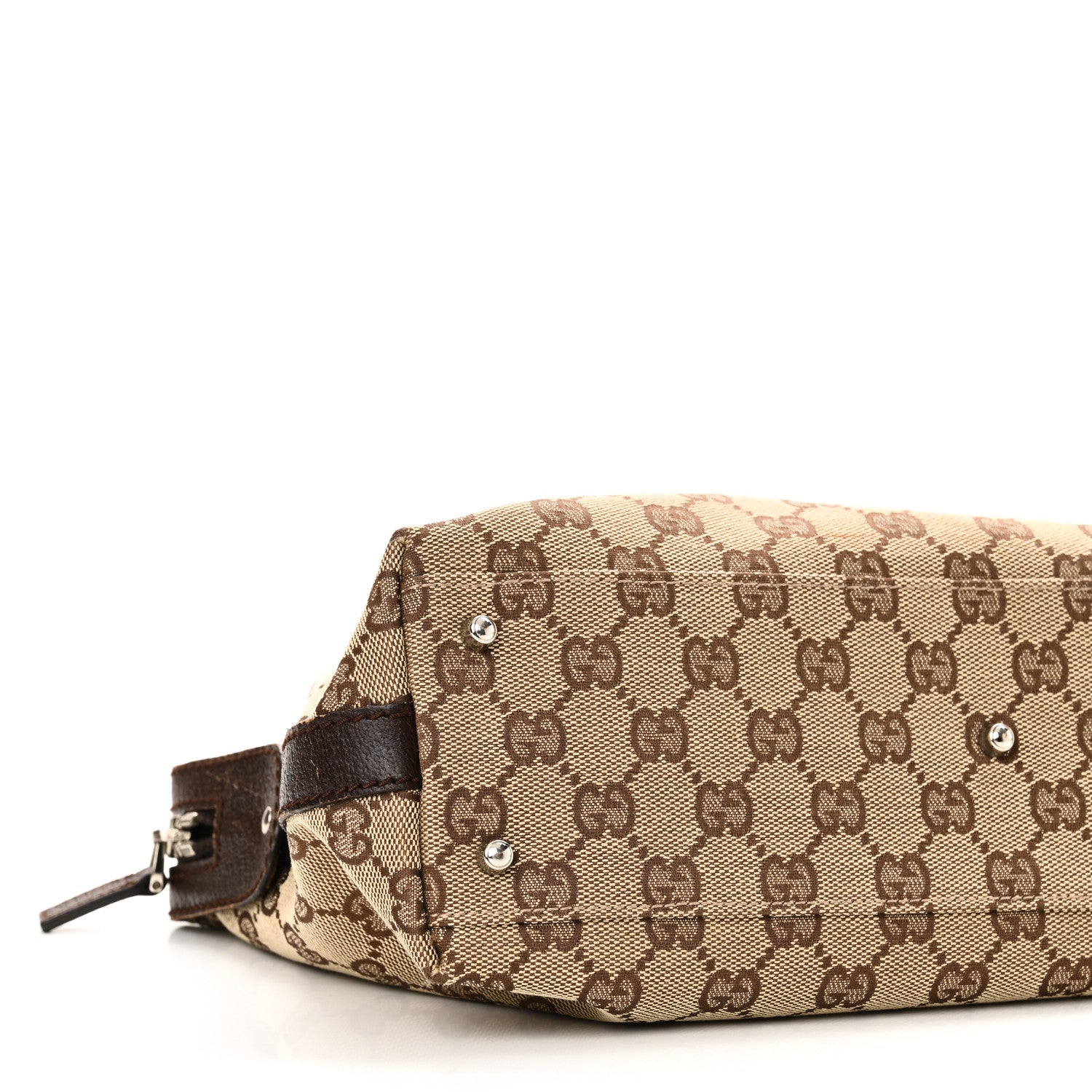 Gucci GG Monogram Web Pop Tote Brown 9 of 10