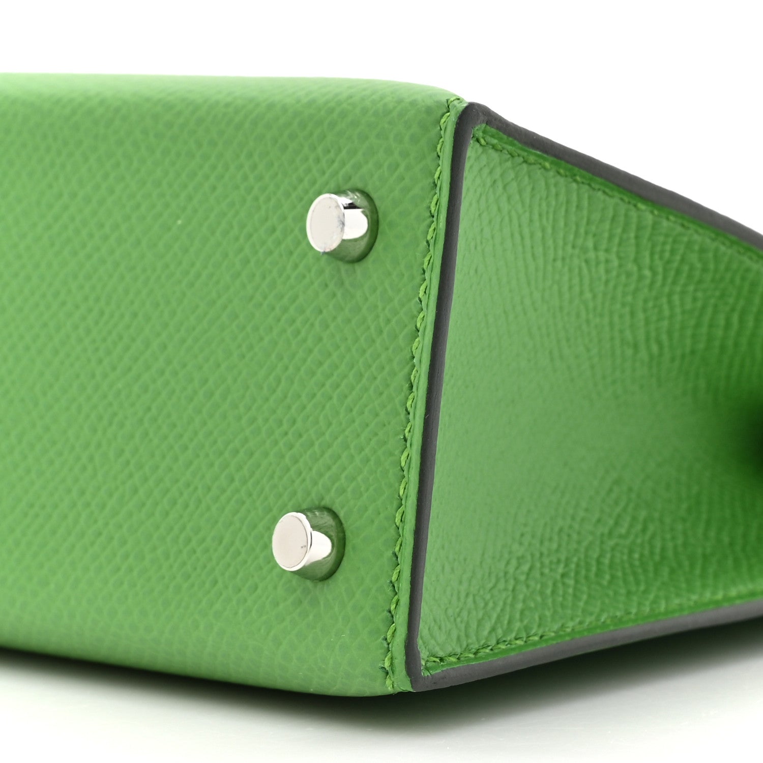 Hermes Epsom Mini Kelly Sellier 20 Vert Yucca Vert Yucca 9 of 11