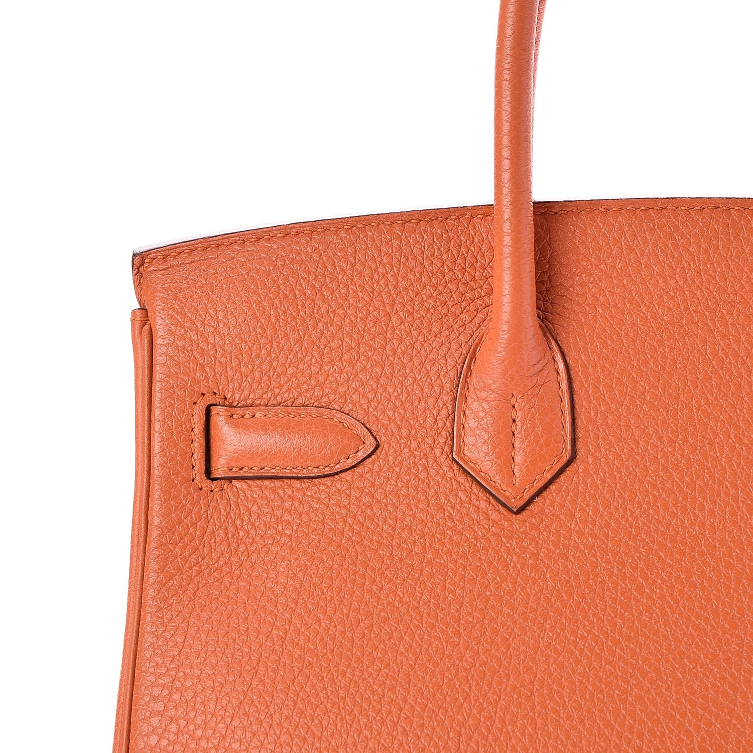 Hermes Togo Birkin 30 Orange 31 of 38