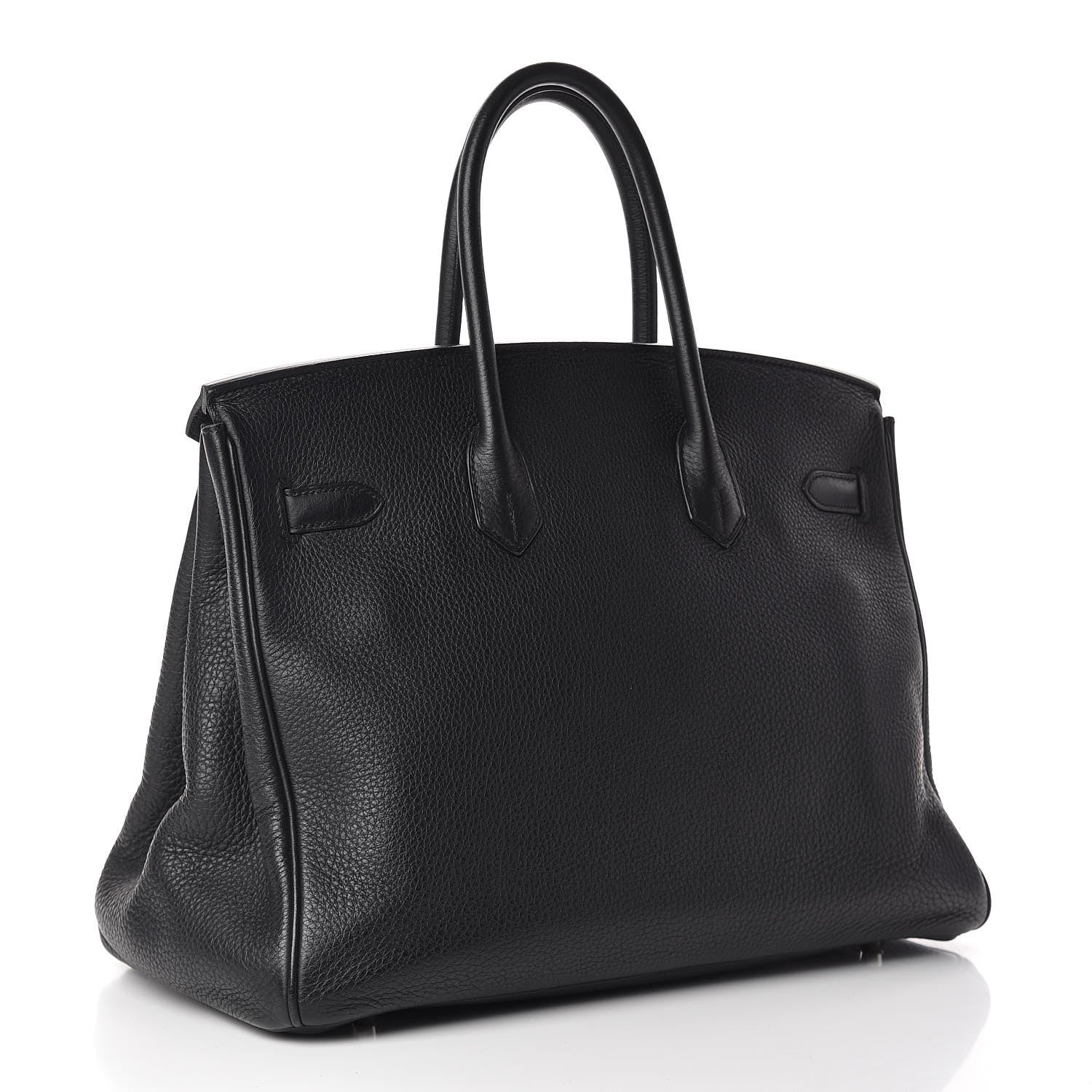 Hermes Taurillon Clemence Birkin 35 Black 3 of 37