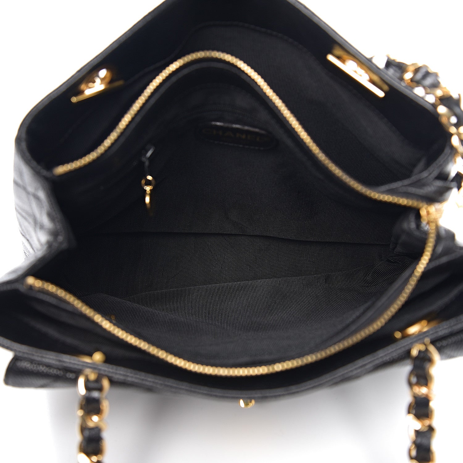 Chanel Caviar Quilted Flap Shoulder Bag Black 4 of 9